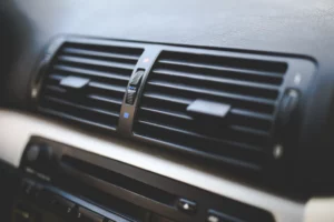 Picture of vehicle air conditioning vents