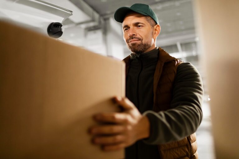 delivery man with package service 2 768x512